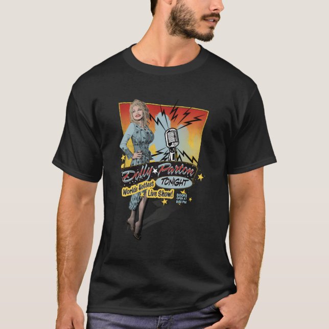 T-shirt Le spectacle live le plus chaud du monde de Dolly  (Devant)