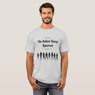 T-shirt Le spectre social d'autisme de Colombie