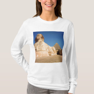 T-shirt Le sphinx et la pyramide de Khafre, Gizeh