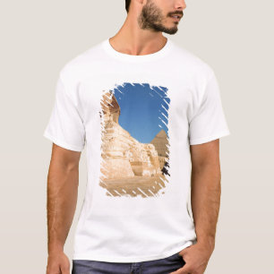 T-shirt Le sphinx et la pyramide de Khafre, Gizeh
