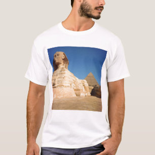 T-shirt Le sphinx et la pyramide de Khafre, Gizeh