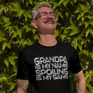 T-shirt Le spoiler est mon grand-père de jeu