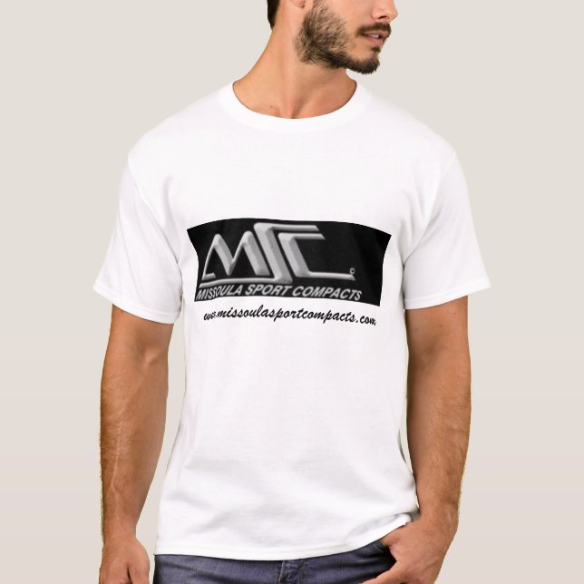 T-shirt Le sport de Missoula rend la chemise compacte de (Devant)