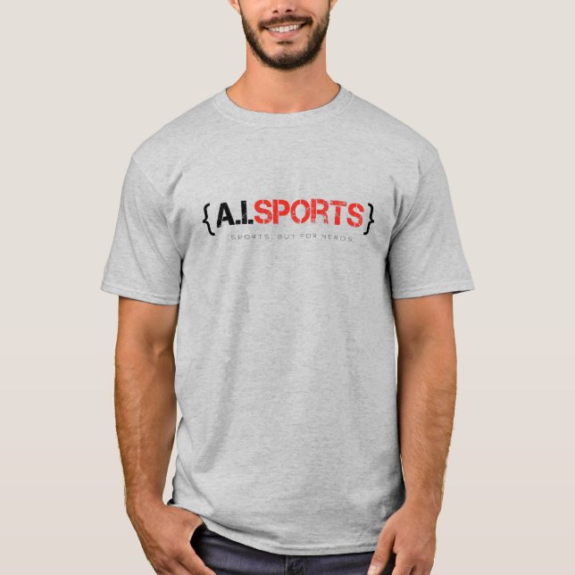 T-shirt Le sport, mais pour les nerds ! (Devant)