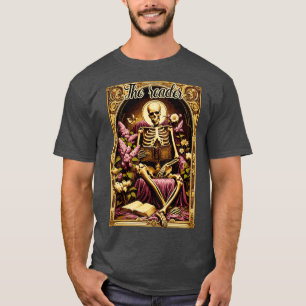 T-shirt Le squelette de tarot du lecteur
