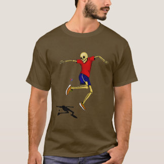T-shirt le squelette folâtre le hackysack