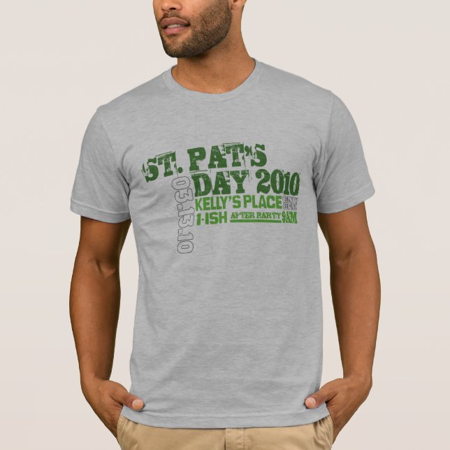 T-shirt Le St tapote le temps de partie (Devant)