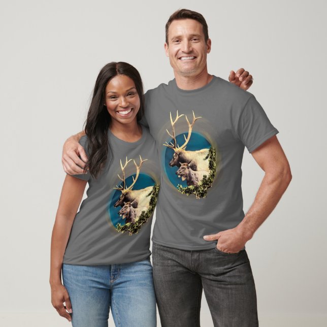 T-shirt Le Stag et l'Arrière (Unisexe)