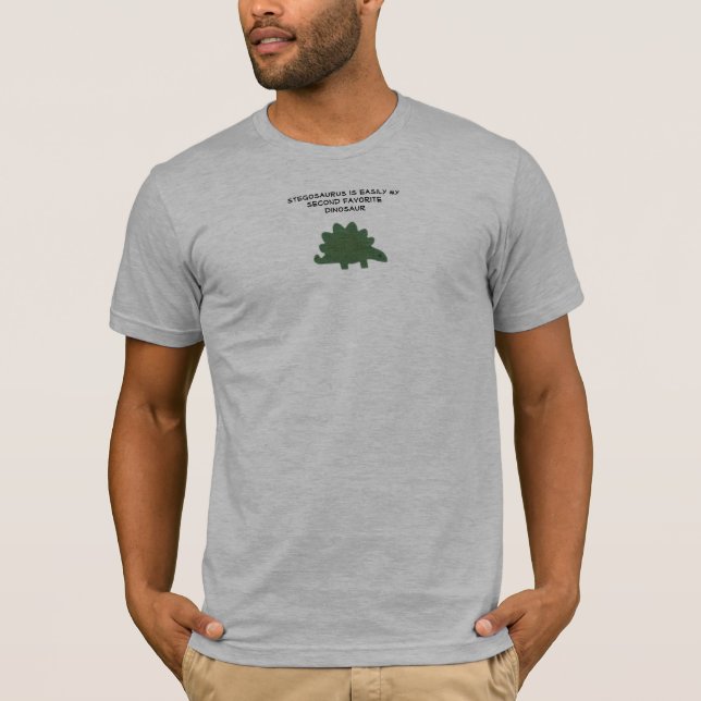 T-shirt le stegosaurus est #2 (Devant)