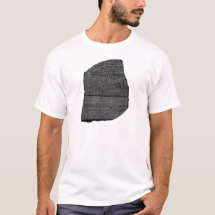T-shirt Le Stele égyptien de granodiorite de pierre de