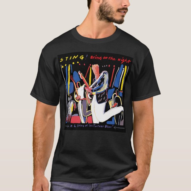 T-shirt Le Sting Apporte La Nuit (Devant)