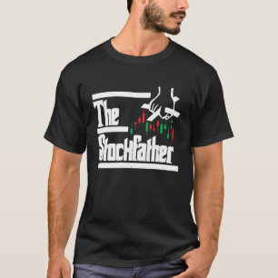 T-shirt Le Stockfather CryptoCurrency Blockchain Best Papa
