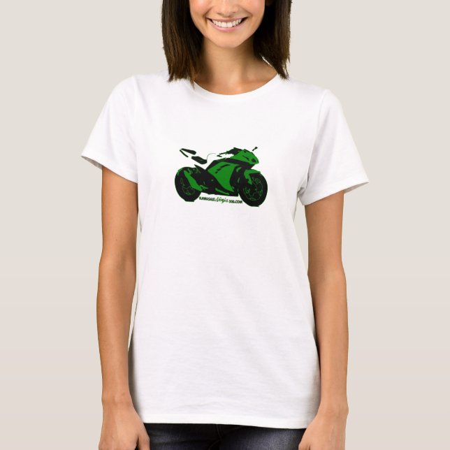 T-shirt Le streetbike T de la femme (Devant)