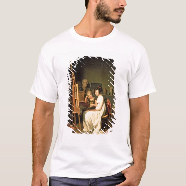 T-shirt Le studio de l'artiste (Devant)