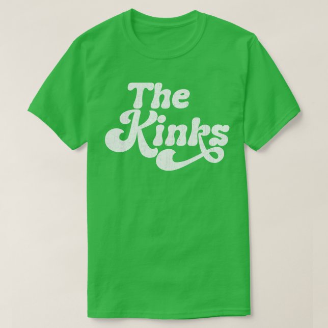 T-shirt Le style défraîchi des Kinks Retro (Design devant)