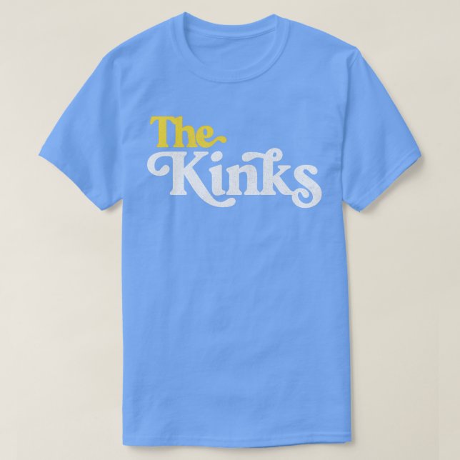 T-shirt Le style défraîchi des Kinks Retro (Design devant)