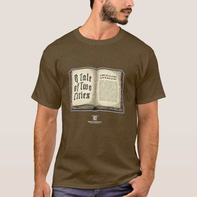 T-shirt Le stylo est plus puissant que l'épée (Devant)