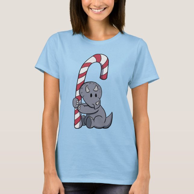 T-shirt Le Sucre de canne des Tricératops (Devant)