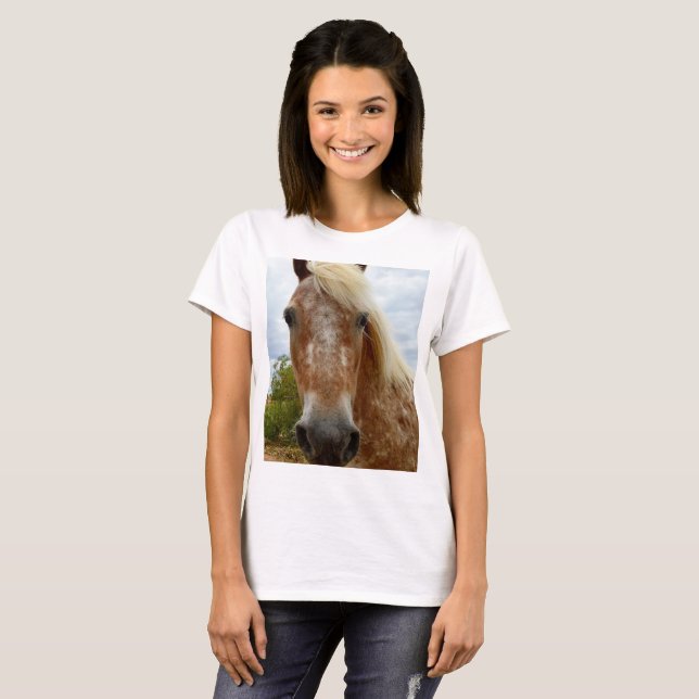 T-shirt "Le sucre : la grâce de l'Appaloosa" (Devant entier)