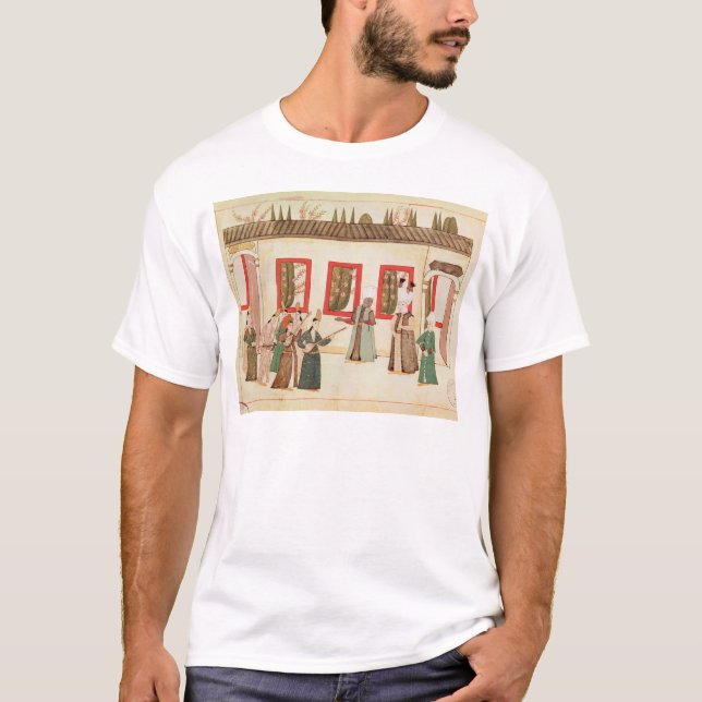 T-shirt Le sultan avec son favori (Devant)