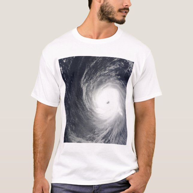 T-shirt Le Super Typhoon Melor survole l'océan Pacifique (Devant)