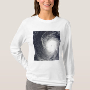 T-shirt Le Super Typhoon Melor survole l'océan Pacifique