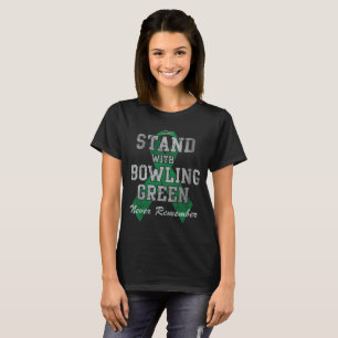 T-shirt Le support avec le massacre de Bowling Green ne se