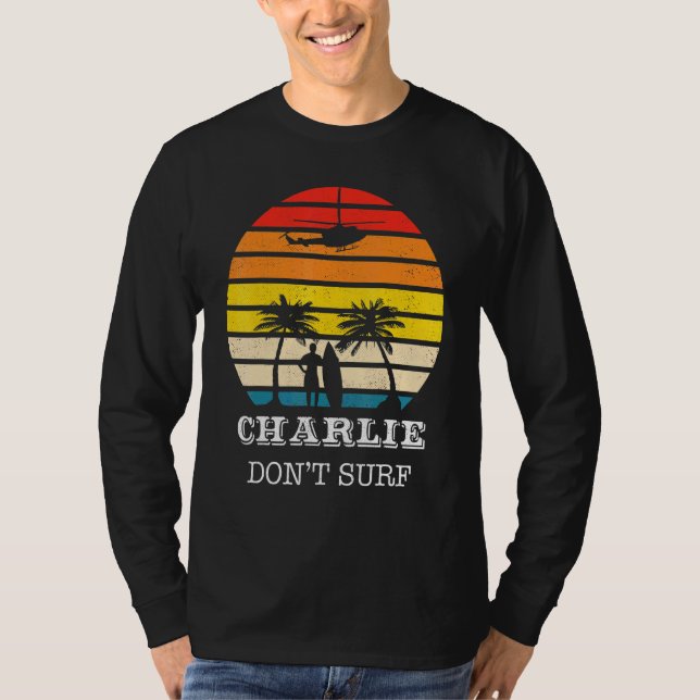 T-shirt Le Surf de Charlie Dont (Devant)