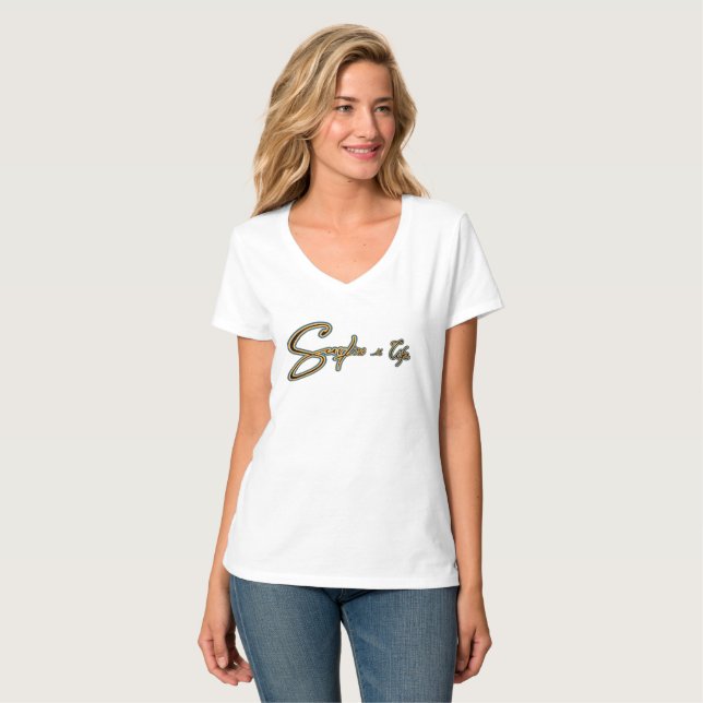 T-shirt Le surf est la vie (Devant entier)