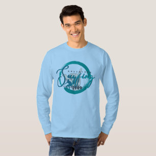 T-shirt Le surf Manches longues pour hommes