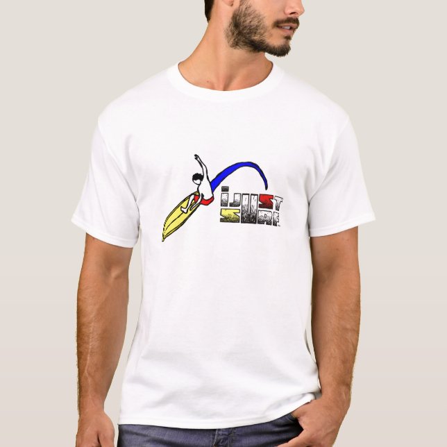 T-shirt Le surfer classique (Devant)