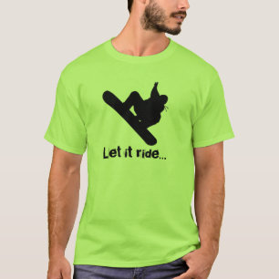T-shirt le surfeur, l'a laissé monter…