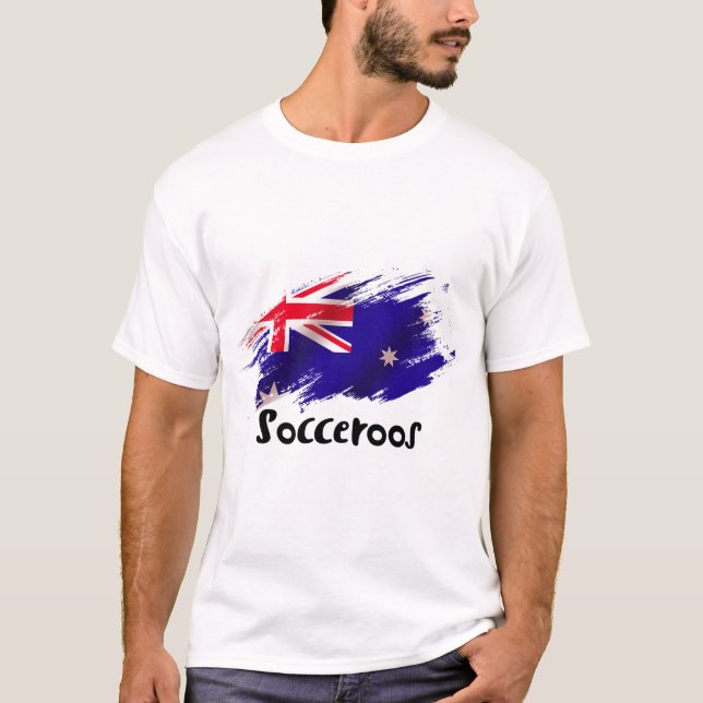 T-shirt le surnom de l'équipe nationale australienne (Devant)