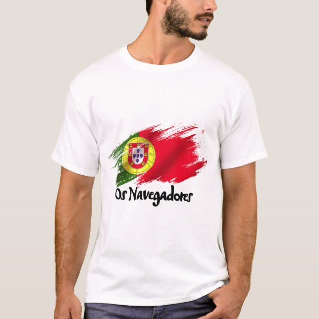 T-shirt le surnom de l'équipe nationale portugaise (Devant)