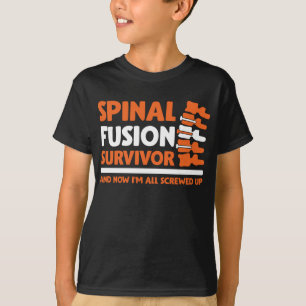 T-shirt Le survivant de la chirurgie spinale bionique a ro
