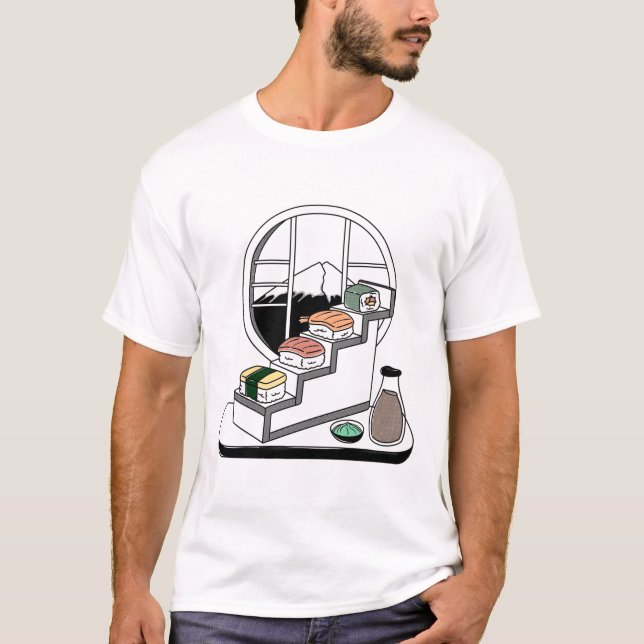 T-shirt Le Sushi Bar (Devant)