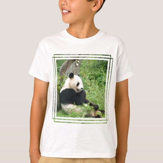 T-shirt Le Sweatshirt de Panda Kid (Devant)