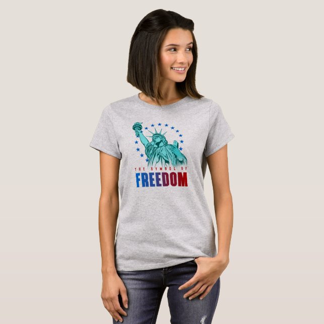 T-shirt Le symbole de la liberté | Femmes (Devant entier)