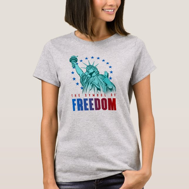T-shirt Le symbole de la liberté | Femmes (Devant)