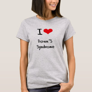 T-shirt Le syndrome de I Love Down