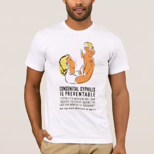 T-shirt Le syphilis congénital est évitable