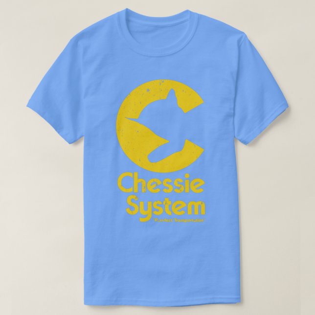 T-shirt Le système Chessie (Design devant)