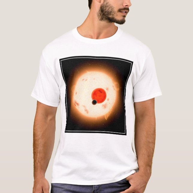 T-shirt Le système Kepler-16. (Devant)