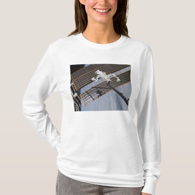 T-shirt Le système robotique Dextre construit au Canada 3 (Devant)