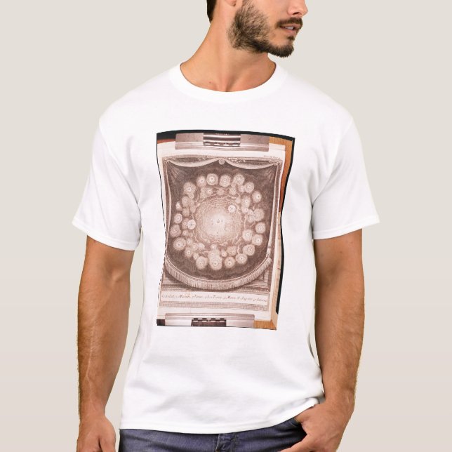 T-shirt Le système solaire (Devant)