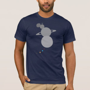 T-shirt Le système solaire