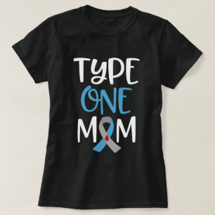 T-shirt Le T1D des femmes de maman de type un enfante le