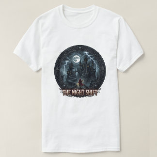 T-shirt Le T-S Dark Gothic Castle & Full Moon pour l'équip