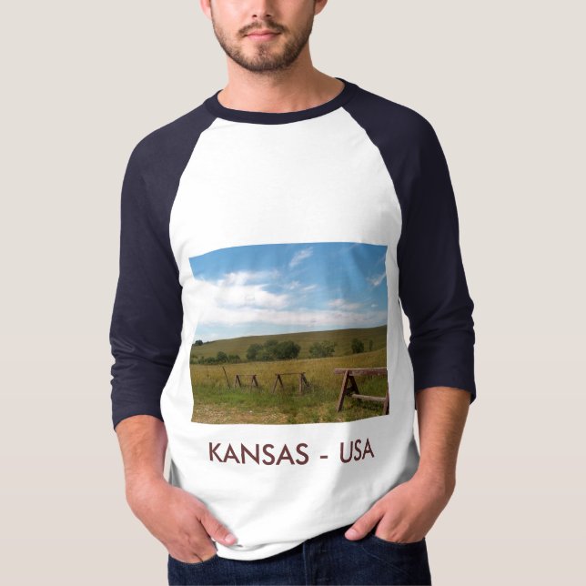 T-shirt Le T-shirt/Kansas de l'homme (Devant)