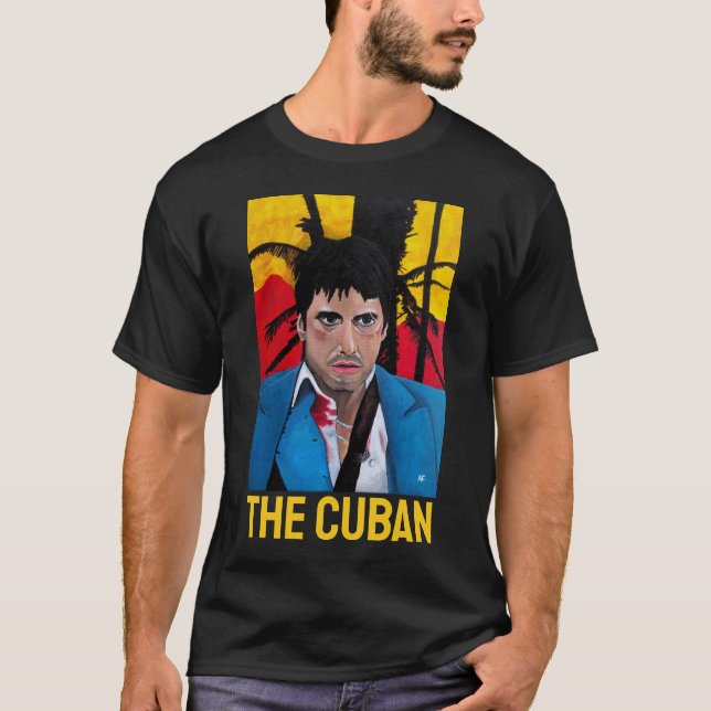 T-shirt Le tableau cubain d'Alfred Fox (Devant)
